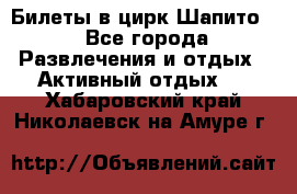 Билеты в цирк Шапито. - Все города Развлечения и отдых » Активный отдых   . Хабаровский край,Николаевск-на-Амуре г.